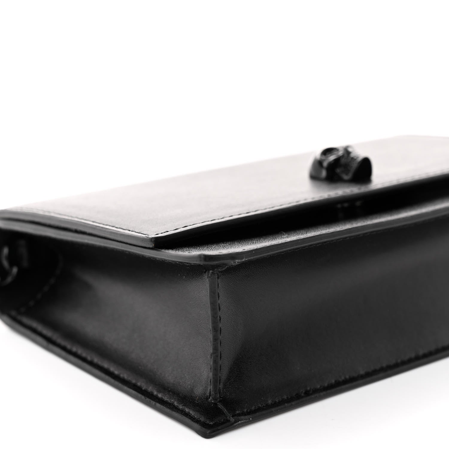 Alexander McQueen Calfskin Skull Small Crossbody Bag Black 10 of 11