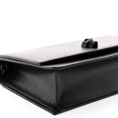 Alexander McQueen Calfskin Skull Small Crossbody Bag Black 10 of 11