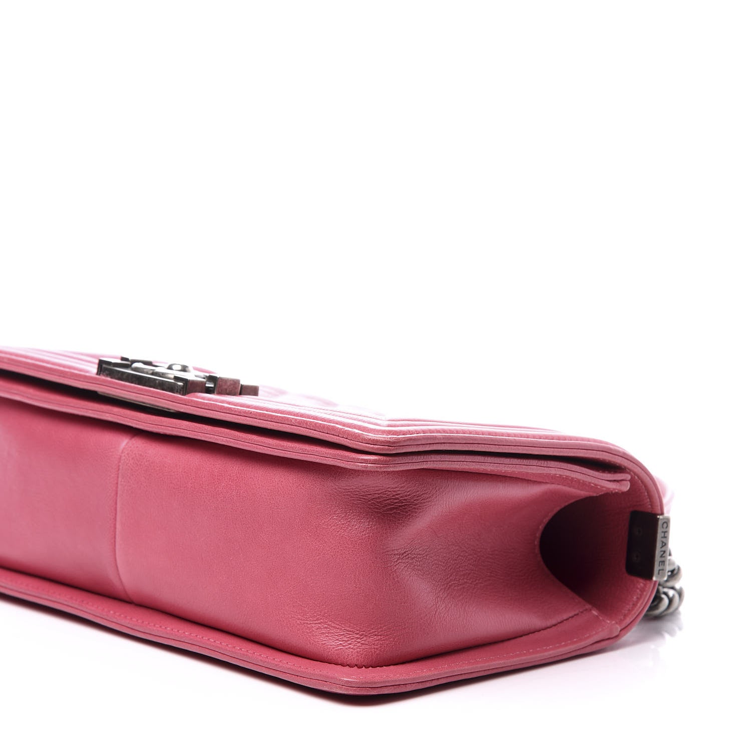 Chanel Calfskin Quilted Medium Boy Flap Pink 5 of 12