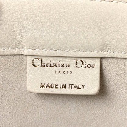 Christian Dior Calfskin Embossed Medium Book Tote Ivory Tote Ivory 6 of 10