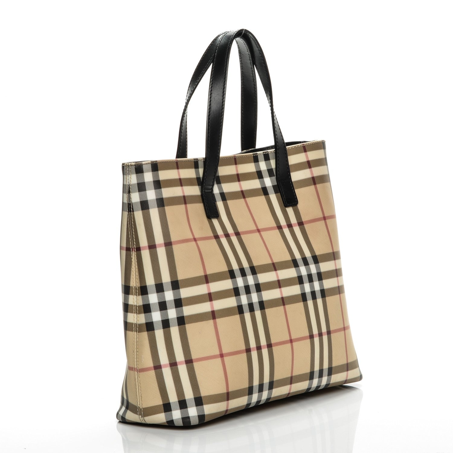 Burberry House Check Medium Tote Black 3 of 7