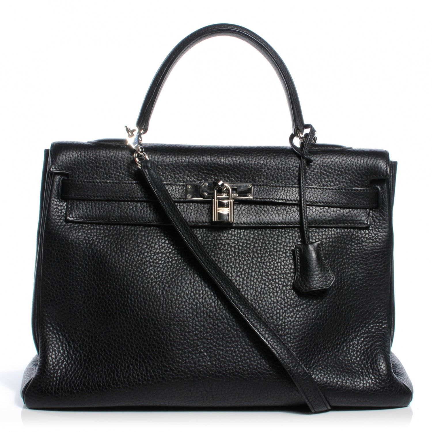 Hermes Fjord Kelly 35 Black 1 of 10