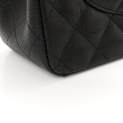 Chanel Caviar Quilted Jumbo Double Flap Black 11 of 11