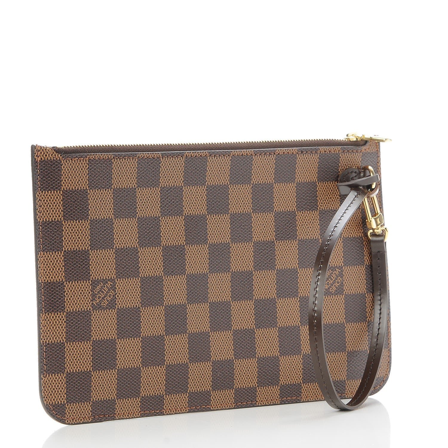 Louis Vuitton Damier Ebene Neverfull MM GM Pochette 3 of 8