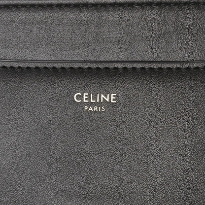 Celine Satinated Calfskin Small 16 Top Handle Bag Black 6 of 10