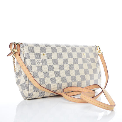 Louis Vuitton Damier Azur Favorite MM 3 of 11