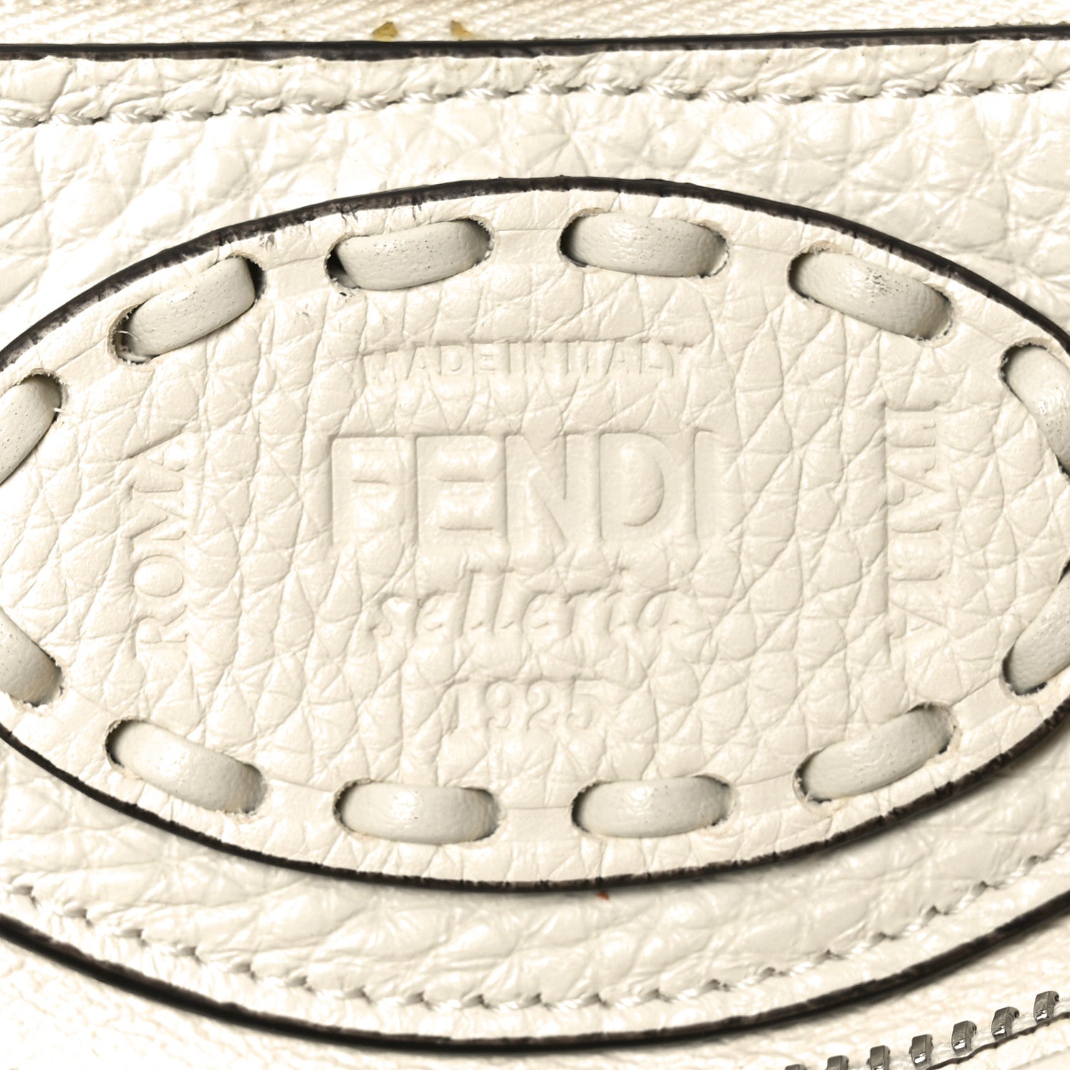 Fendi Cuoio Romano Selleria Sintetica Tape Stitch Mini By The Way