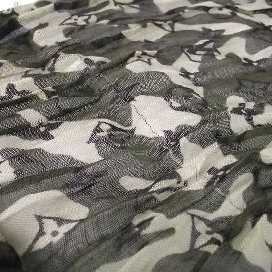 Etole Monogramouflage Scarf