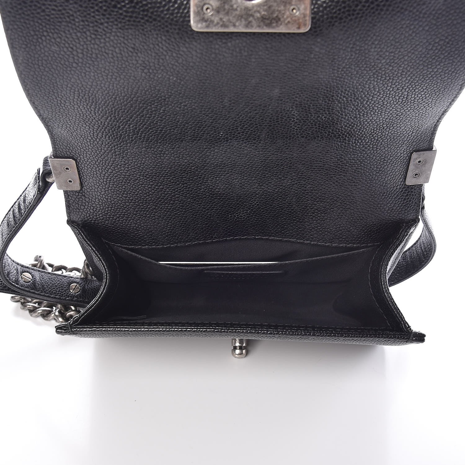 Chanel Caviar Quilted Small Boy Flap Black 5 of 10