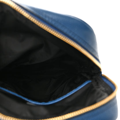 Versace Calfskin Sling Backpack Blue 5 of 9