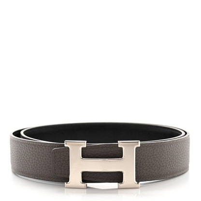 Hermes Box Togo 32mm H Belt 85 Black Etain 7 of 7