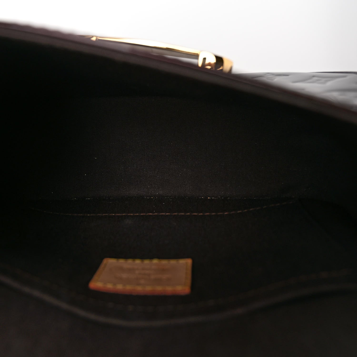 Louis Vuitton Vernis Bellflower PM Amarante 5 of 9