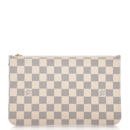Louis Vuitton Damier Azur Neverfull MM GM Pochette 1 of 8