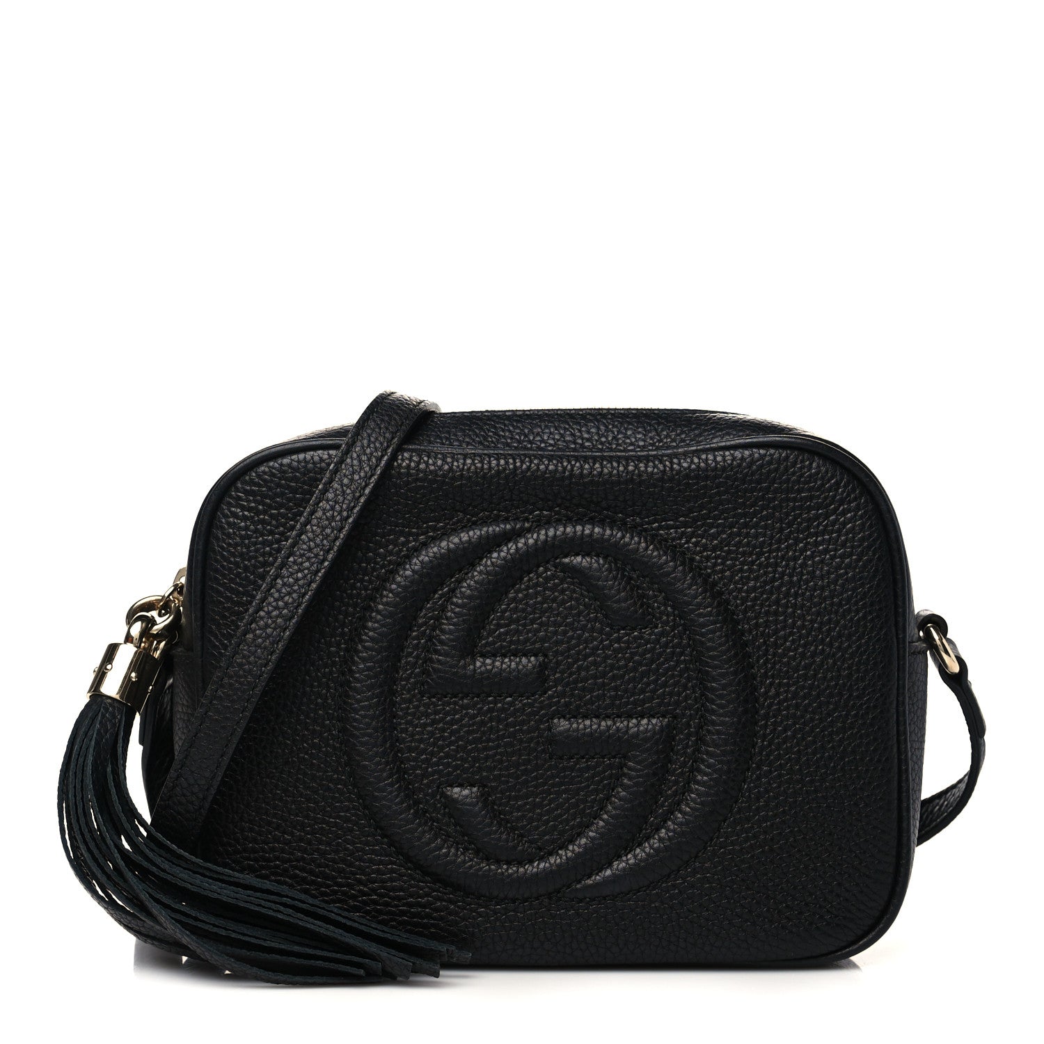 Gucci Pebbled Calfskin Small Soho Disco Bag Black 1 of 6