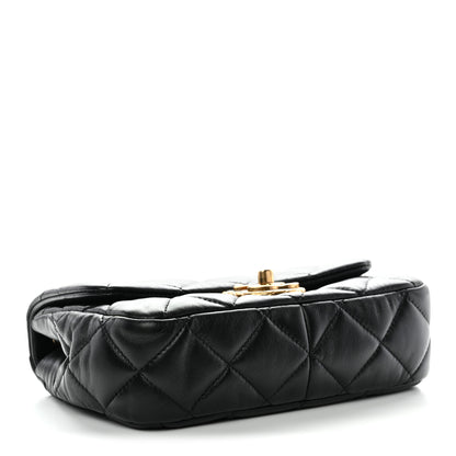 Chanel Lambskin Quilted Mini Flap Black 4 of 11