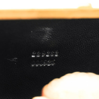Alexander McQueen Suede Studded Skull Knuckle Box Clutch Navy 7 of 8