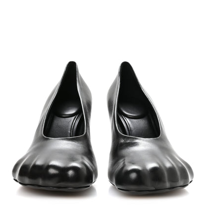 Balenciaga Soft Sheepskin Fetish Pump 38 Black 3 of 9