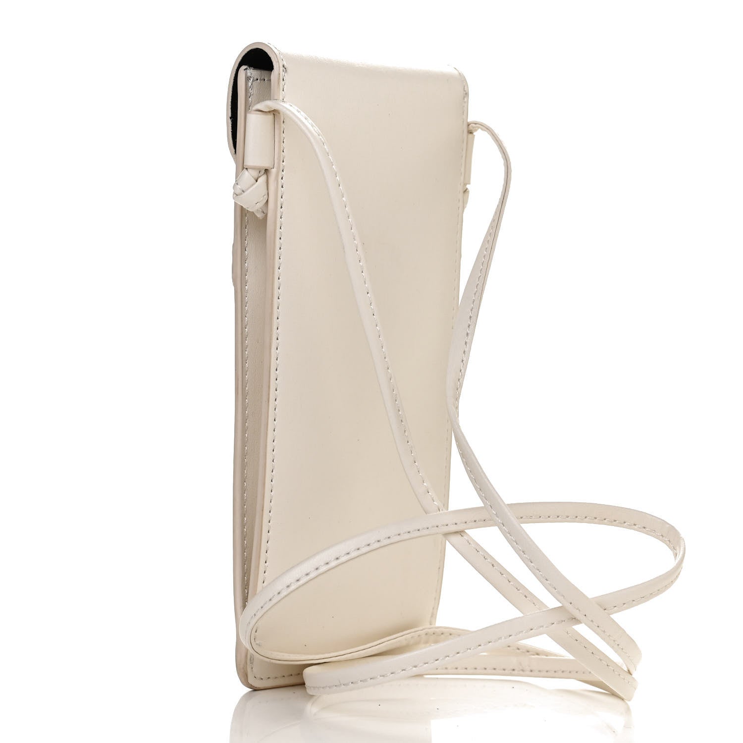 Celine Calfskin St Tropez Sunglasses Pouch White 2 of 8