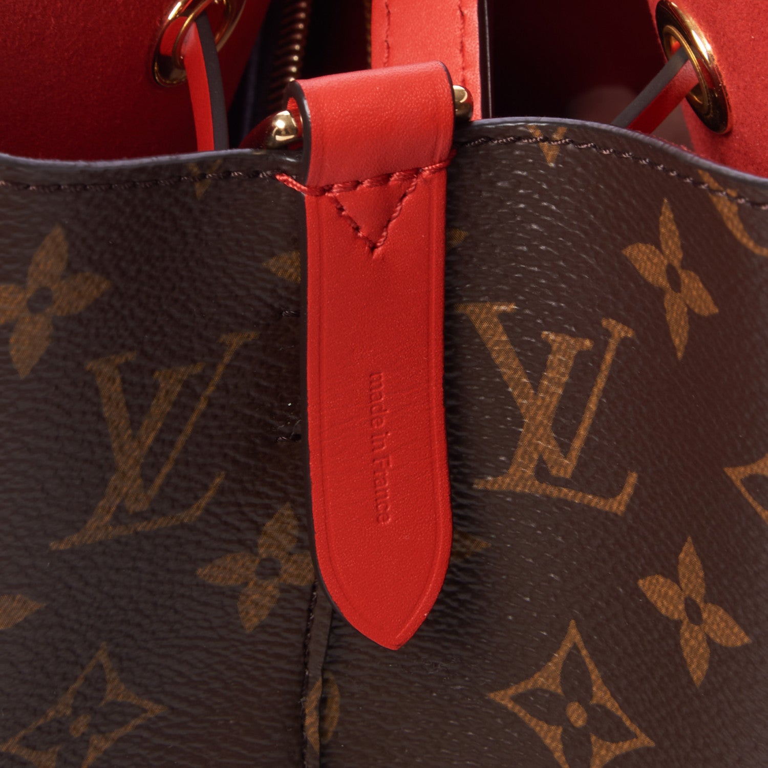 Louis Vuitton Monogram Neonoe MM Coquelicot 8 of 9