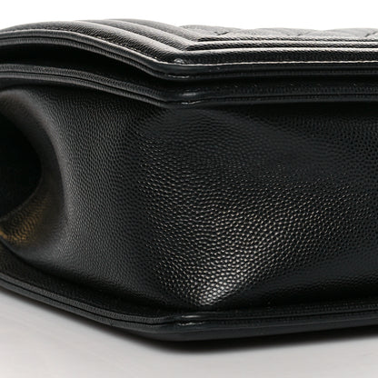 Chanel Caviar Quilted New Medium Boy Flap Black 5 of 12