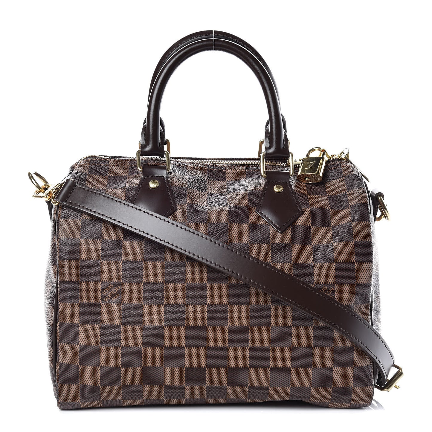 Damier Ebene Speedy Bandouliere 25