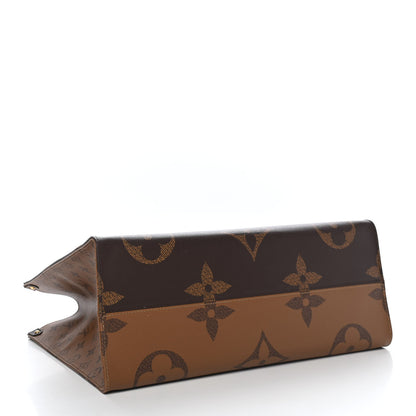Louis Vuitton Reverse Monogram Giant Onthego GM 4 of 9