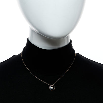 Cartier 18K Pink Gold Diamond Black Onyx XS Amulette de Cartier Pendant Necklace 2 of 5