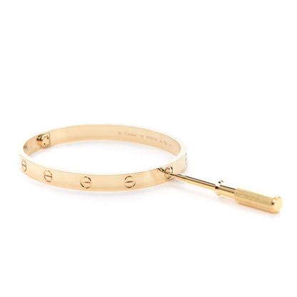 Cartier 18K Yellow Gold LOVE Bracelet 18 5 of 7