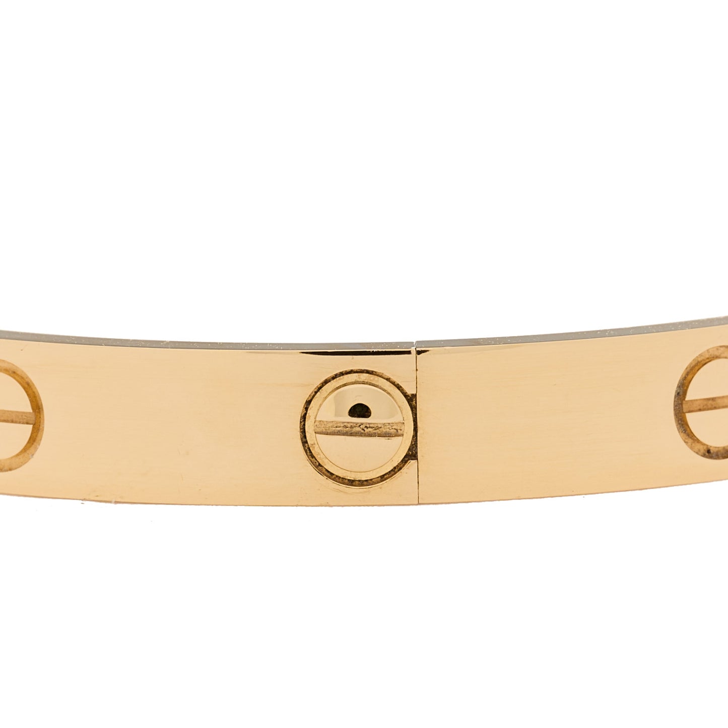 18K Yellow Gold LOVE Bracelet 17