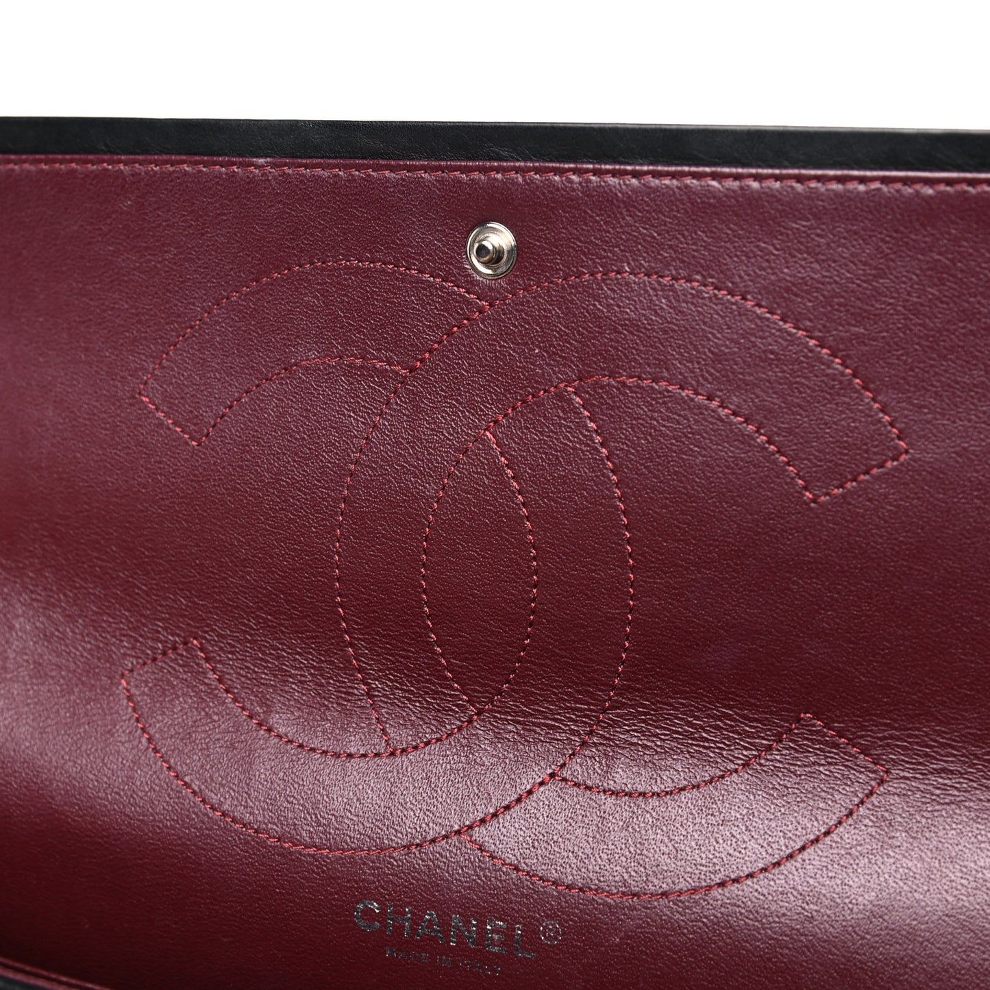 Aged Calfskin Quilted 2.55 Reissue 227 Flap Black