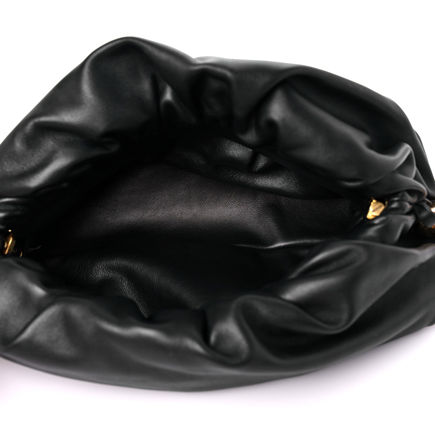 Bottega Veneta Calfskin The Pouch Chain Black 5 of 8