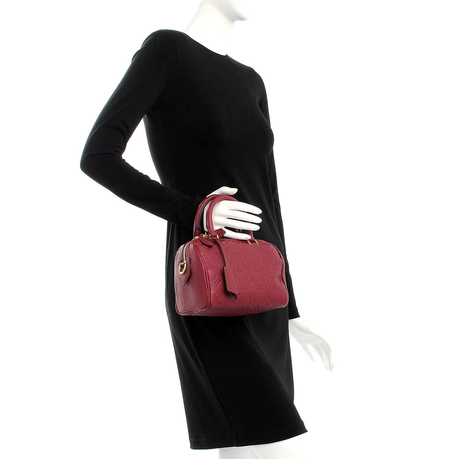 Louis Vuitton Empreinte Speedy Bandouliere 20 NM Raisin 3 of 9