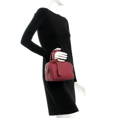 Louis Vuitton Empreinte Speedy Bandouliere 20 NM Raisin 3 of 9