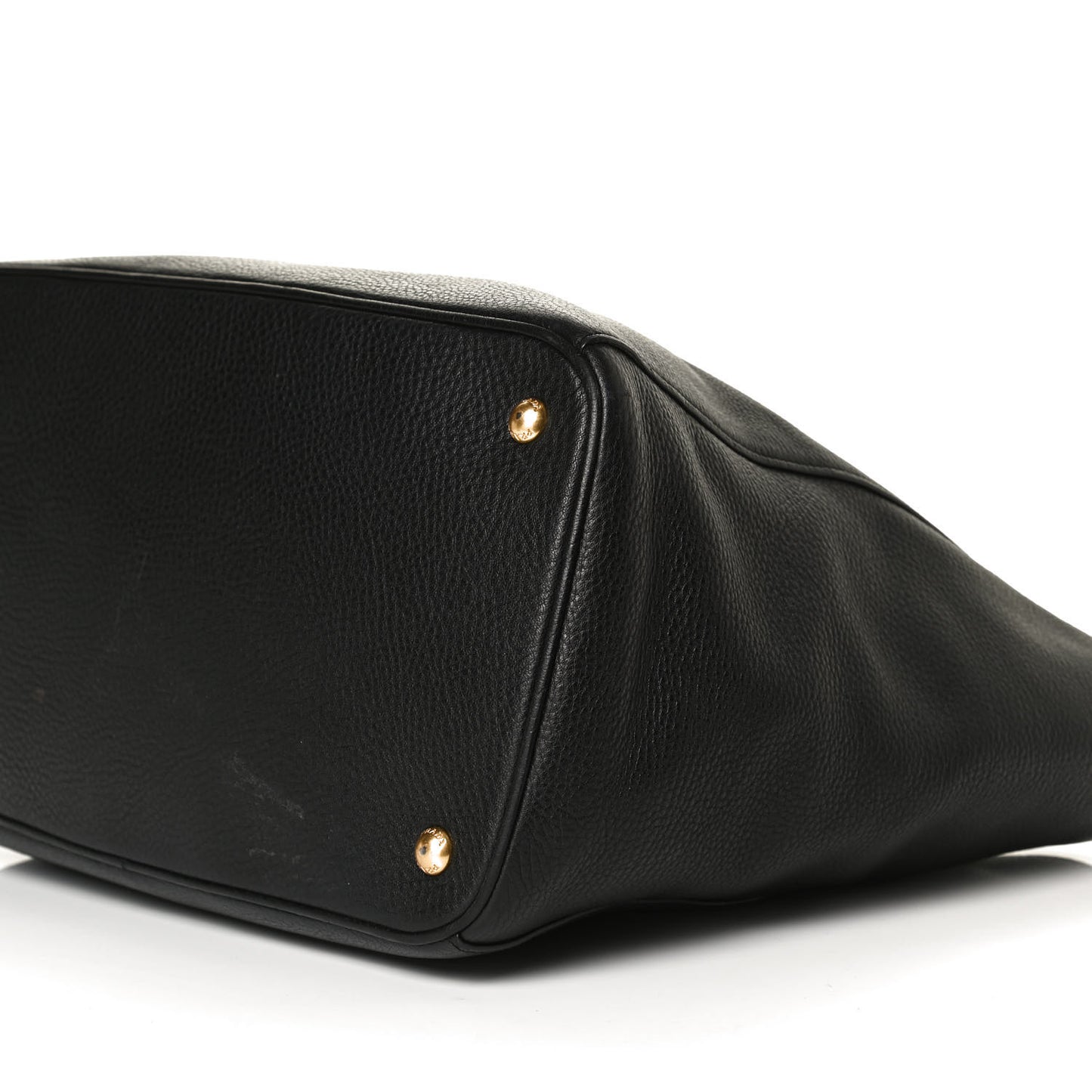 Vitello Daino Tote Black