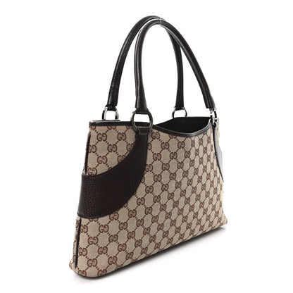 Gucci Monogram Shoulder Bag Dark Brown 3 of 10