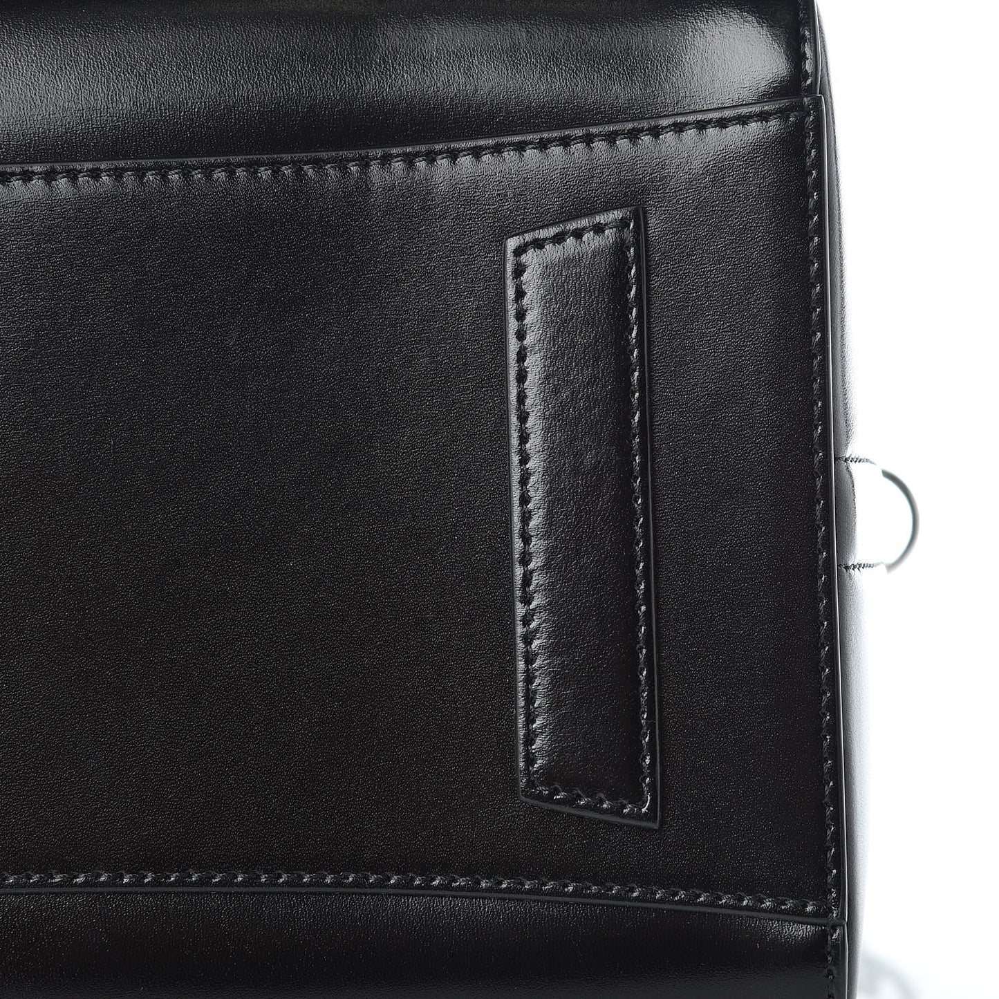 Shiny Lord Calfskin Medium Antigona Black