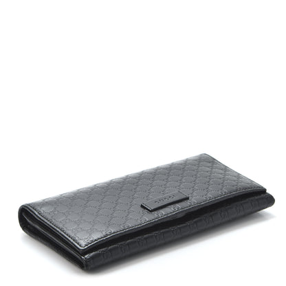 Gucci Soft Microguccissima Continental Wallet Black 3 of 9