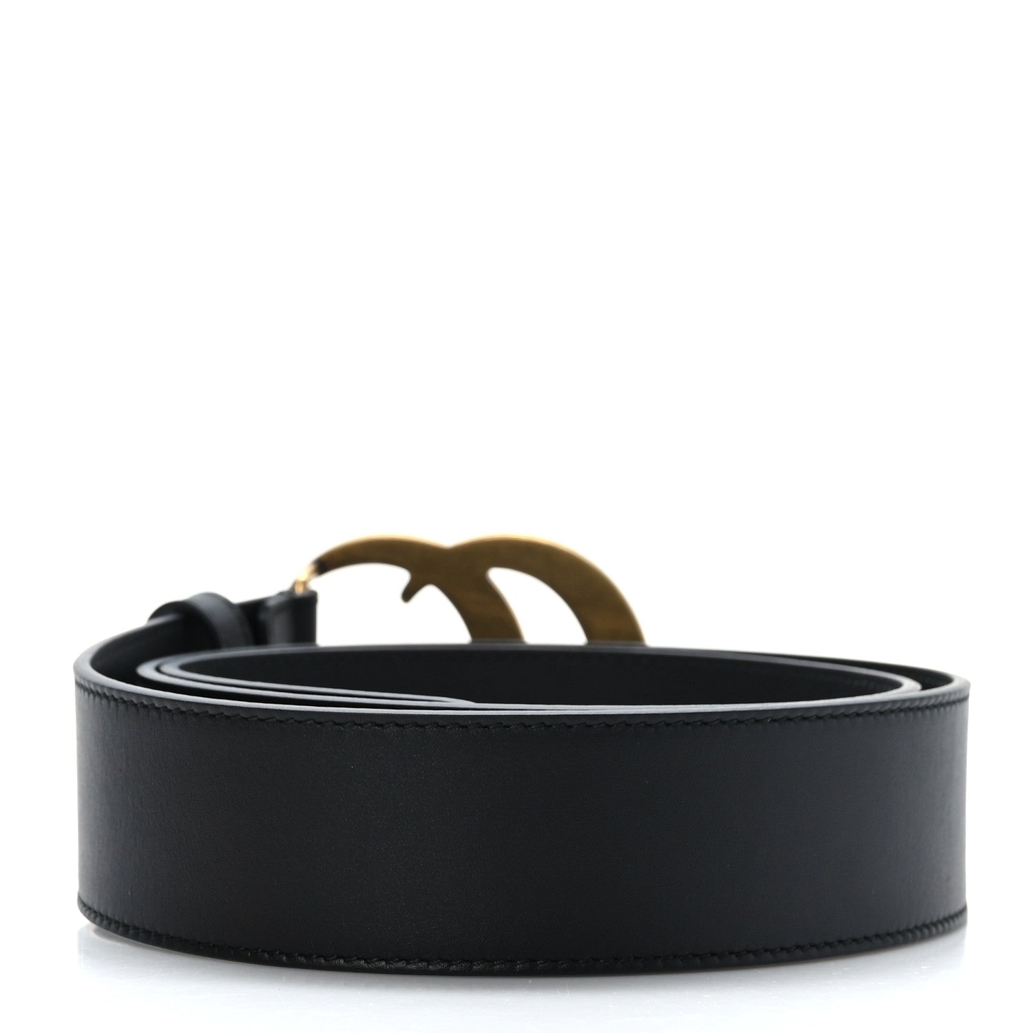 Gucci Calfskin Double G 40mm Belt 90 36 Black 2 of 5