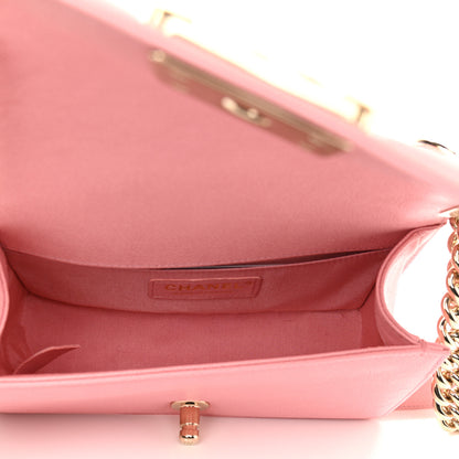 Chanel Caviar Quilted Small Boy Flap Pink 5 of 10
