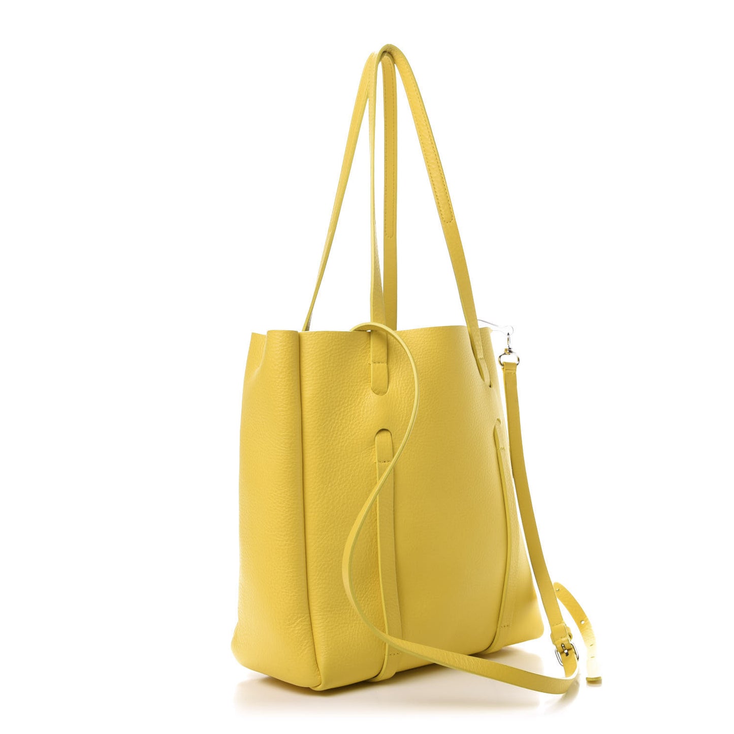 Calfskin XS Everyday Tote Yellow Black