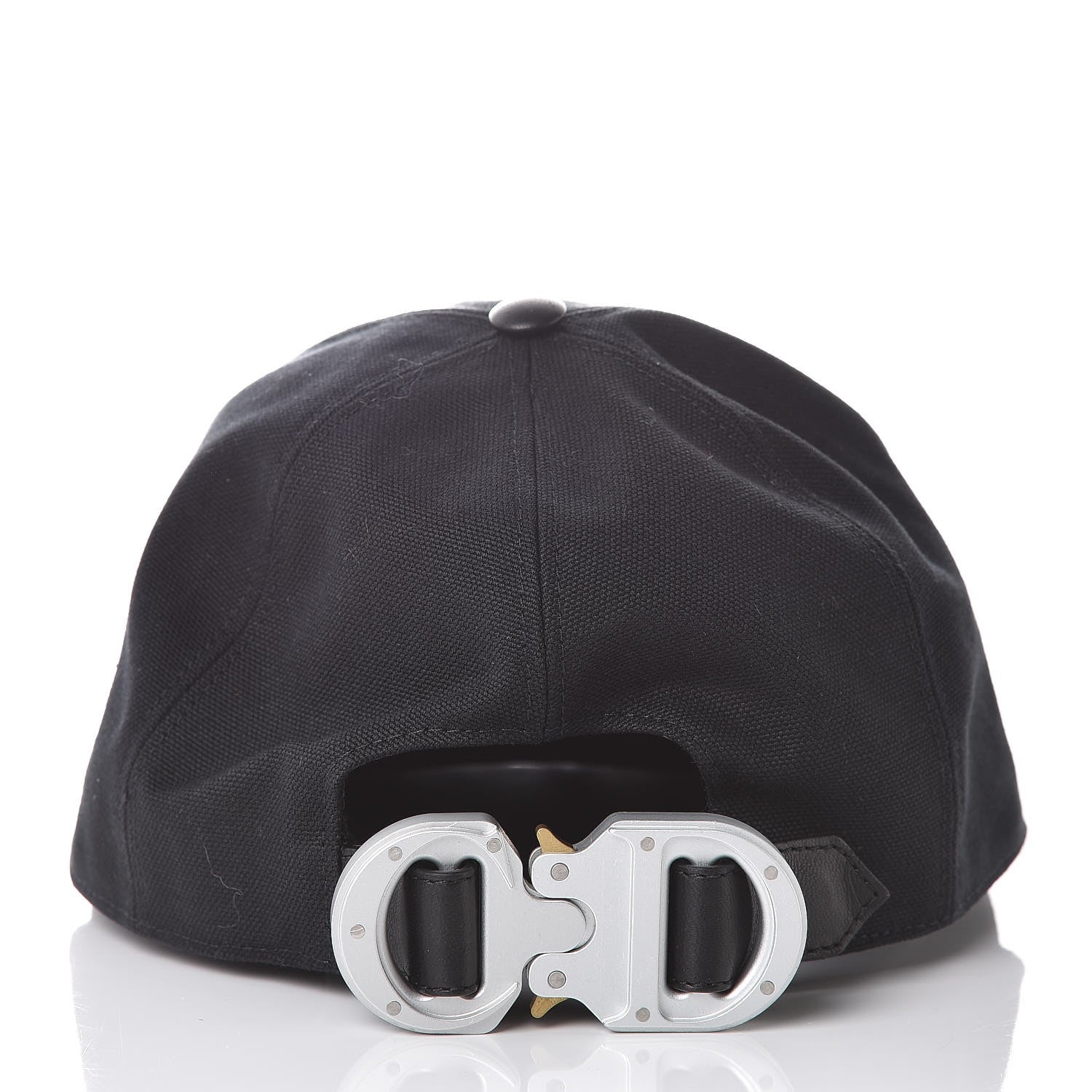 Christian Dior Cotton CD Buckle Baseball Cap Black 4 of 11
