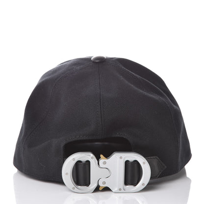 Christian Dior Cotton CD Buckle Baseball Cap Black 4 of 11