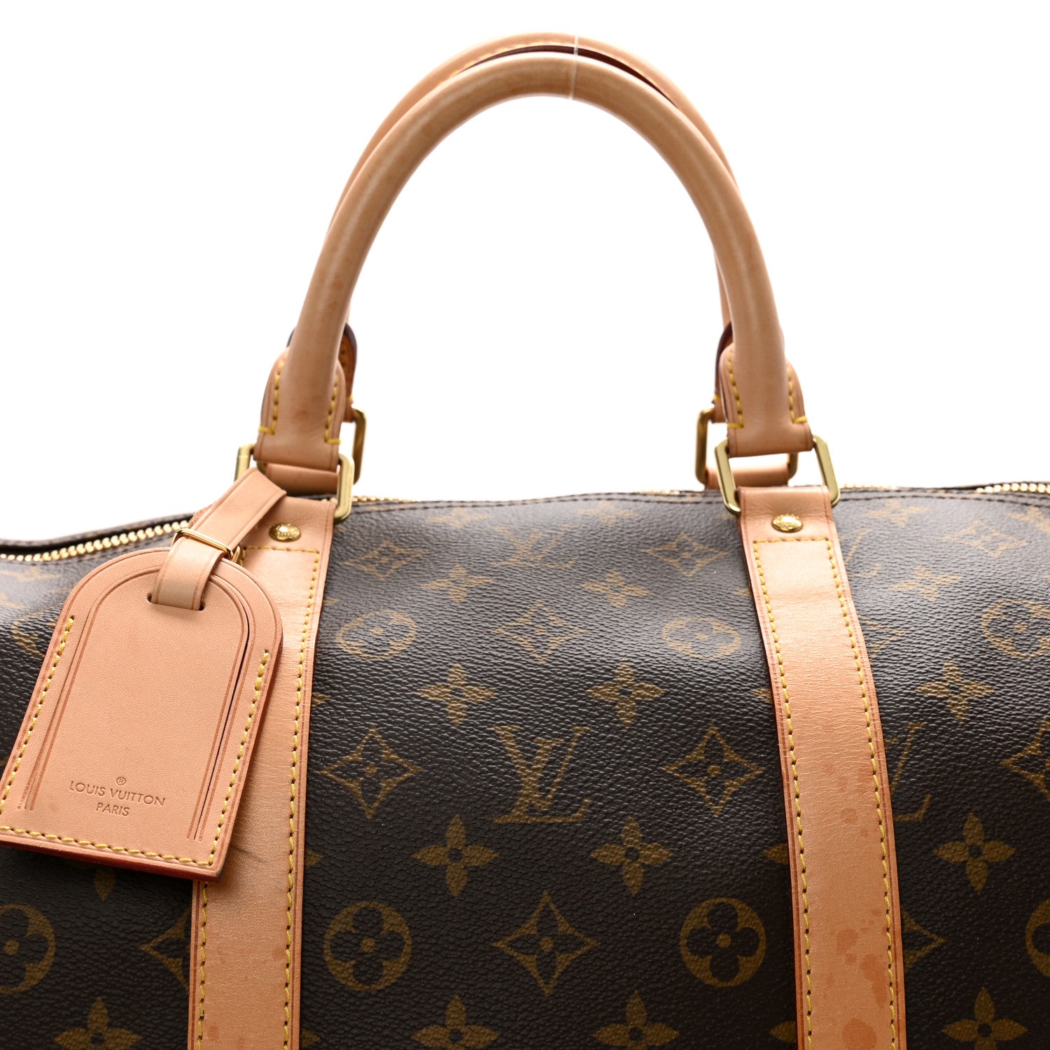 Louis Vuitton Monogram Keepall Bandouliere 55 8 of 17