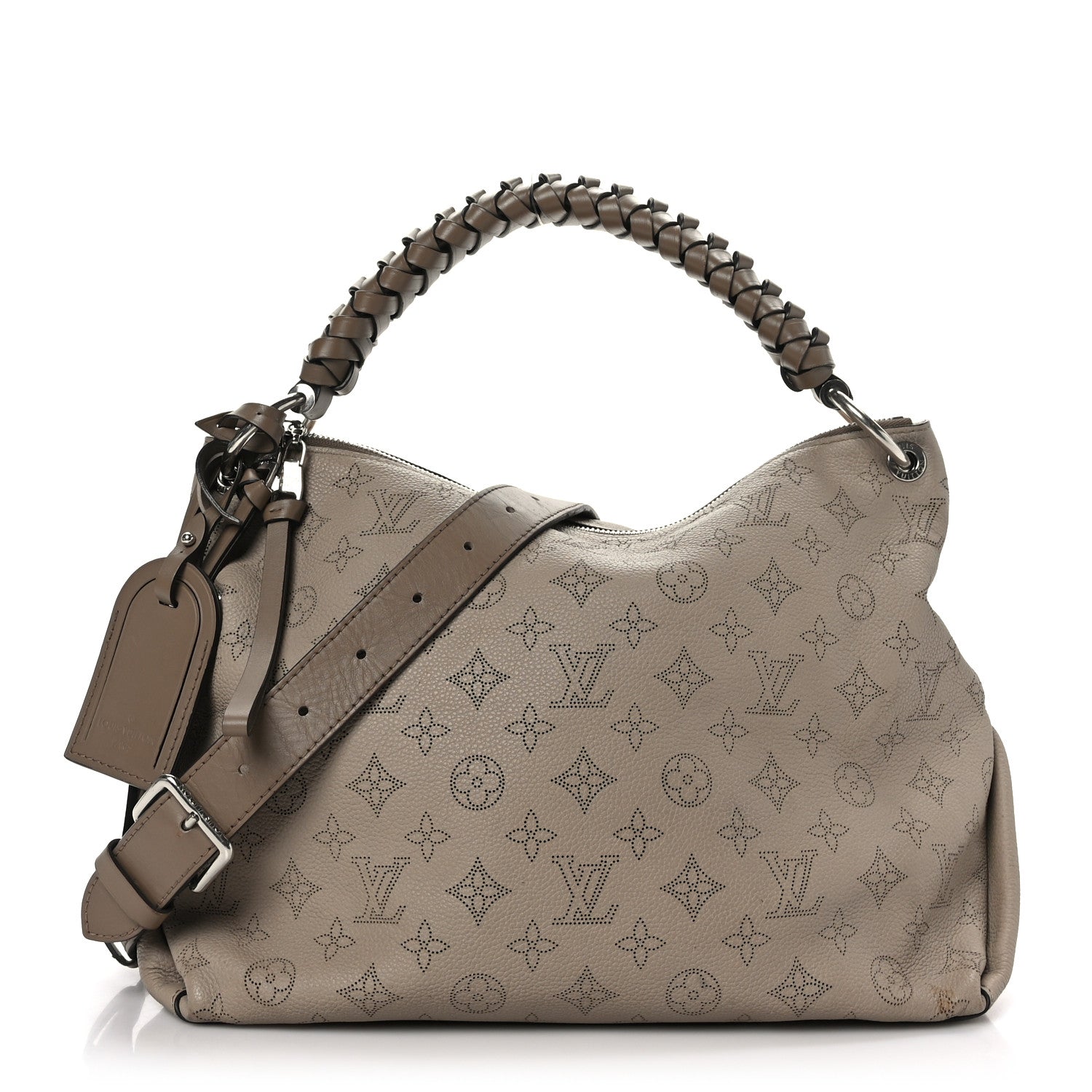 Louis Vuitton Mahina Beaubourg Hobo MM Galet 1 of 11
