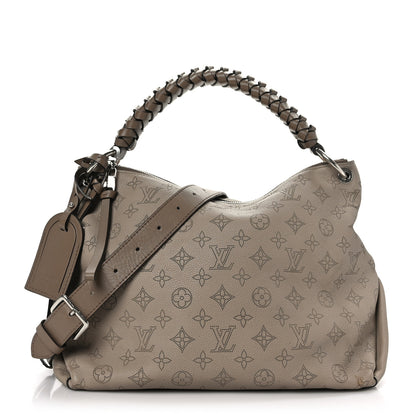 Louis Vuitton Mahina Beaubourg Hobo MM Galet 1 of 11