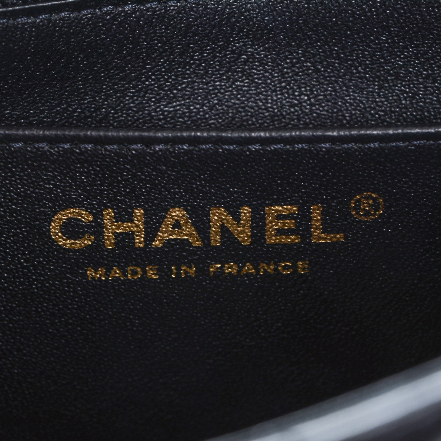 Chanel Lambskin Quilted Mini Square Flap Black 6 of 7