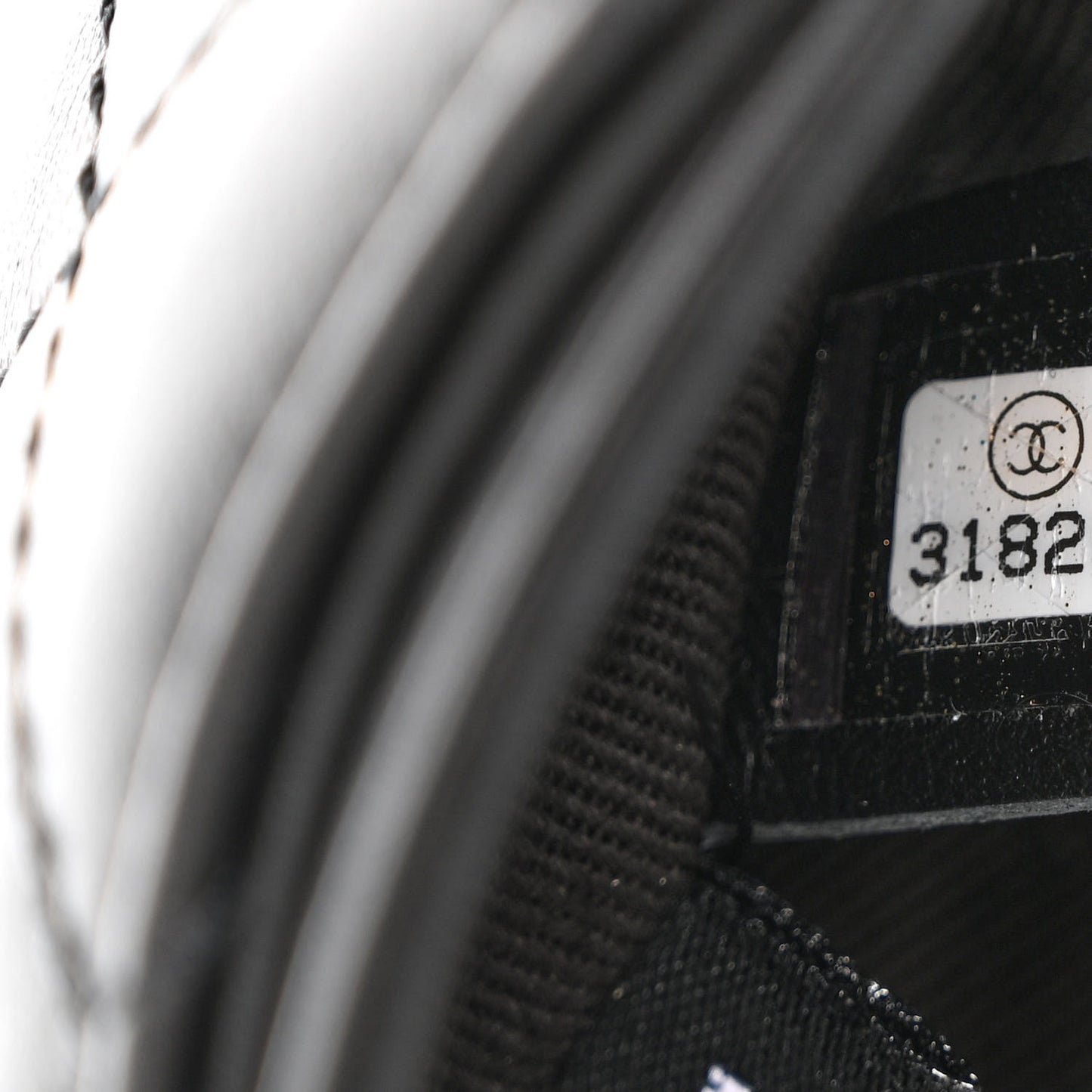 Calfskin Quilted CC Uniform Flap Belt Bag Black