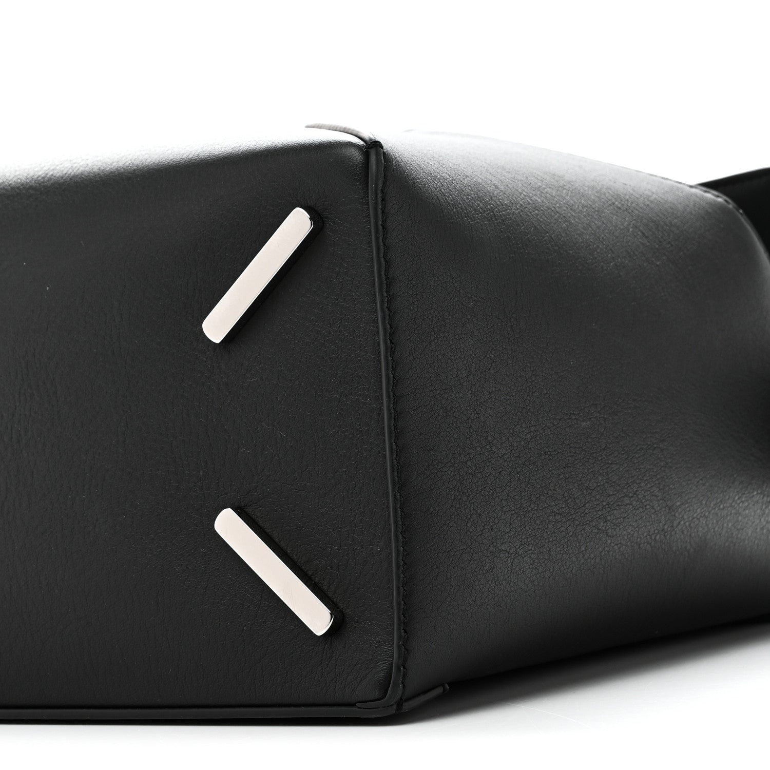 Loewe Calfskin Medium Puzzle Edge Bag Black 9 of 10