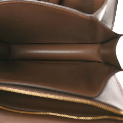 Celine Liege Calfskin Medium Classic Box Flap Bag Glazed Nut 5 of 9