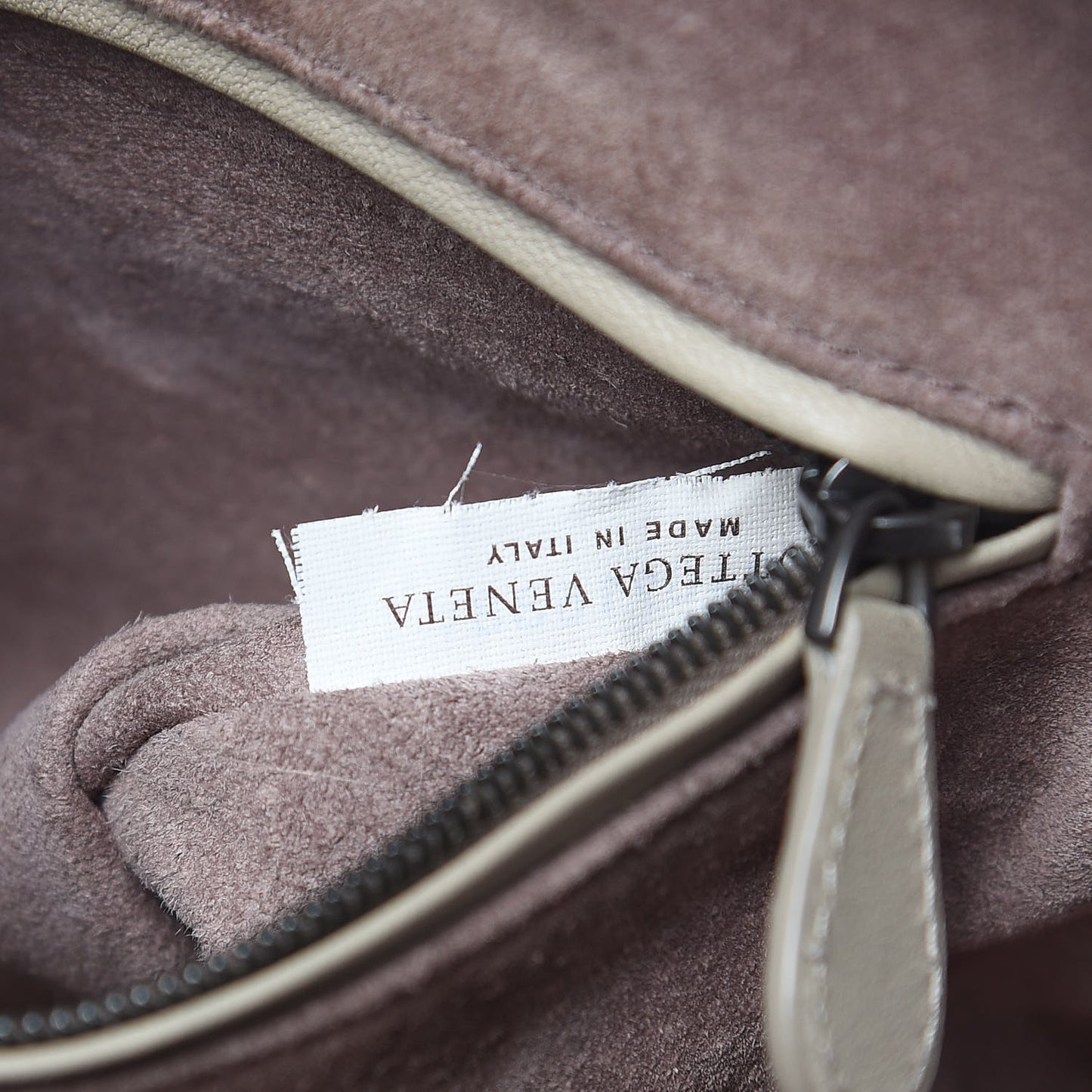 Nappa Intrecciato Crossbody Pillow Fume
